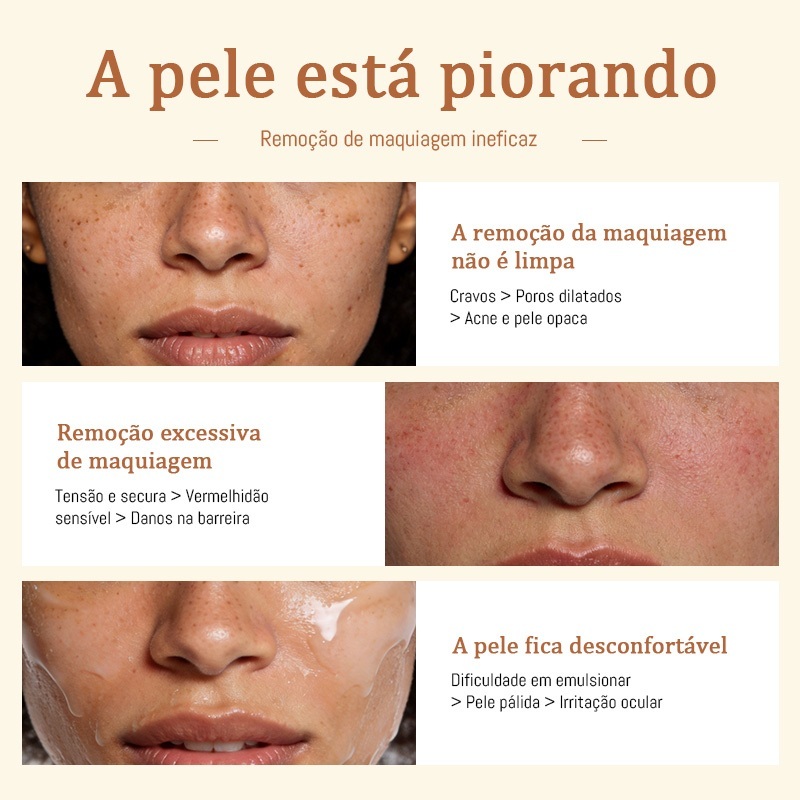 BEIERMEI Removedor De Maquiagem 300mL cleansing oil pele oleosa · foto 2