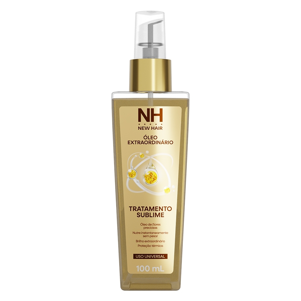 Imagem Óleo Extraordinário 100ml Tratamento Sublime NEW HAIR BELKIT