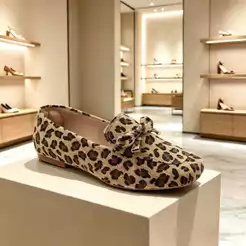 SAPATILHA FEMININA MOCASSIM ONÇA CONFORTÁVEL