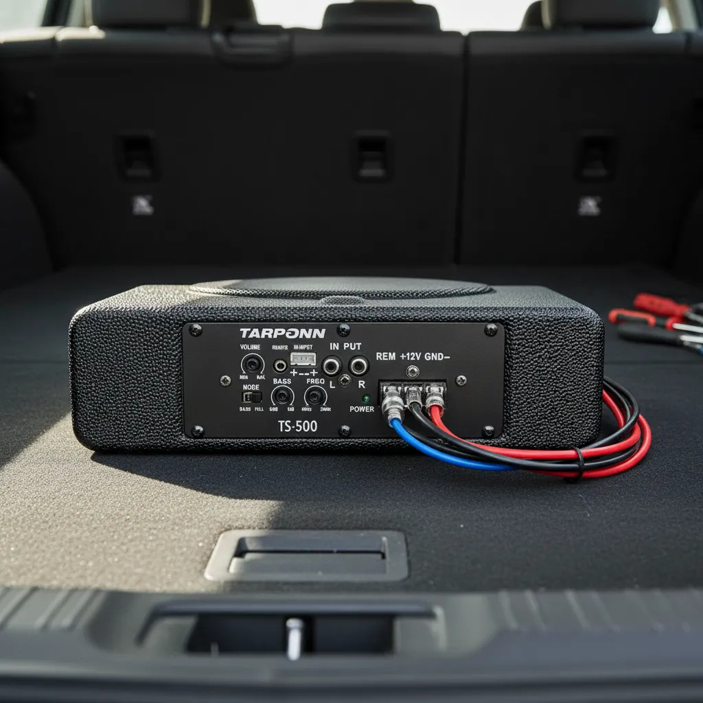 Caixa Amplificadora TS-500 10 Polegadas 100w Corpo Em Madeira — imagem 2 de 2