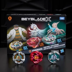 Bey Blade X Pack da Equipe Yggdrasil - Hasbro G3393