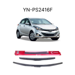 Par Palheta HB20 Hatch e Sedan Hyundai HB 20 Limpador Parabrisa Dianteira Paleta Cinoy 2013 a 2021