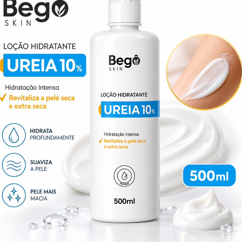 Hidratante Ureia 10 500ml Begônia