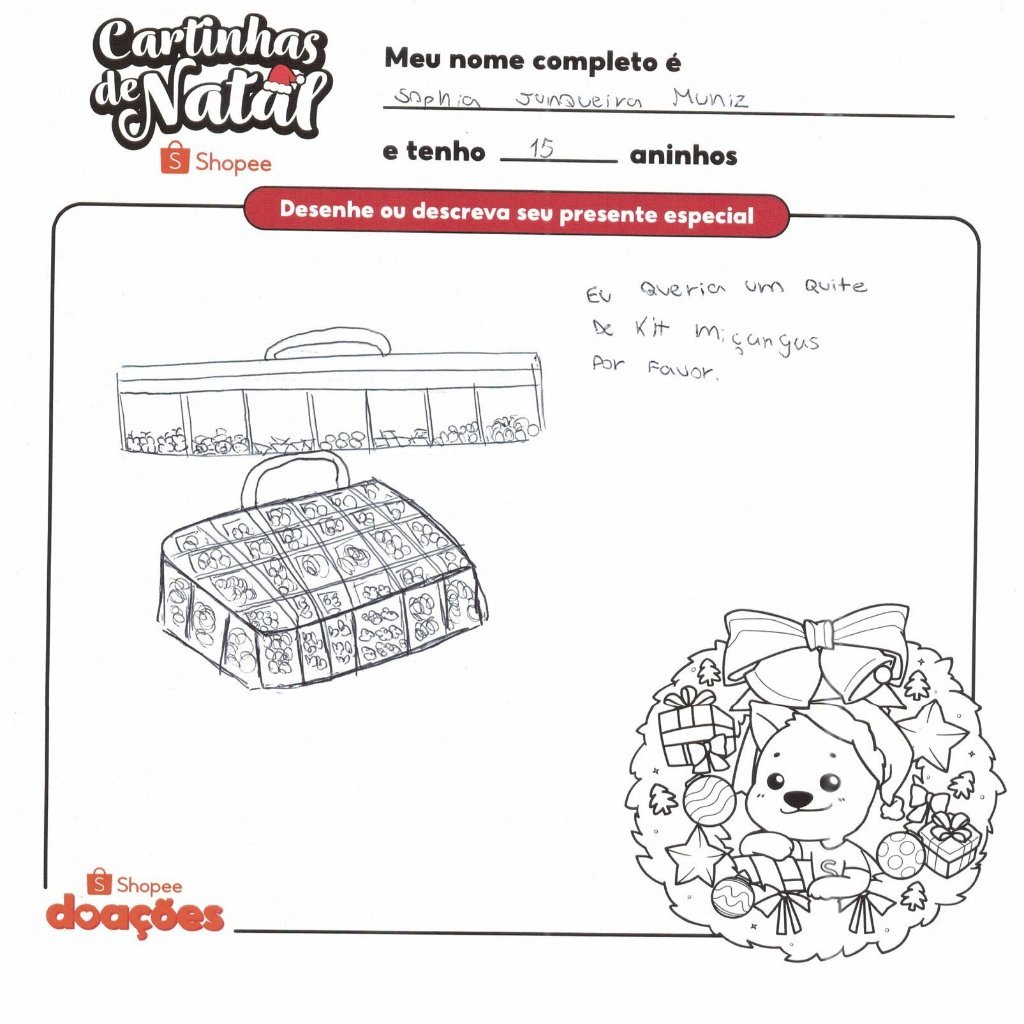 Kit de Miçangas (11 a 17 Anos) - Cartinhas de Natal [3]