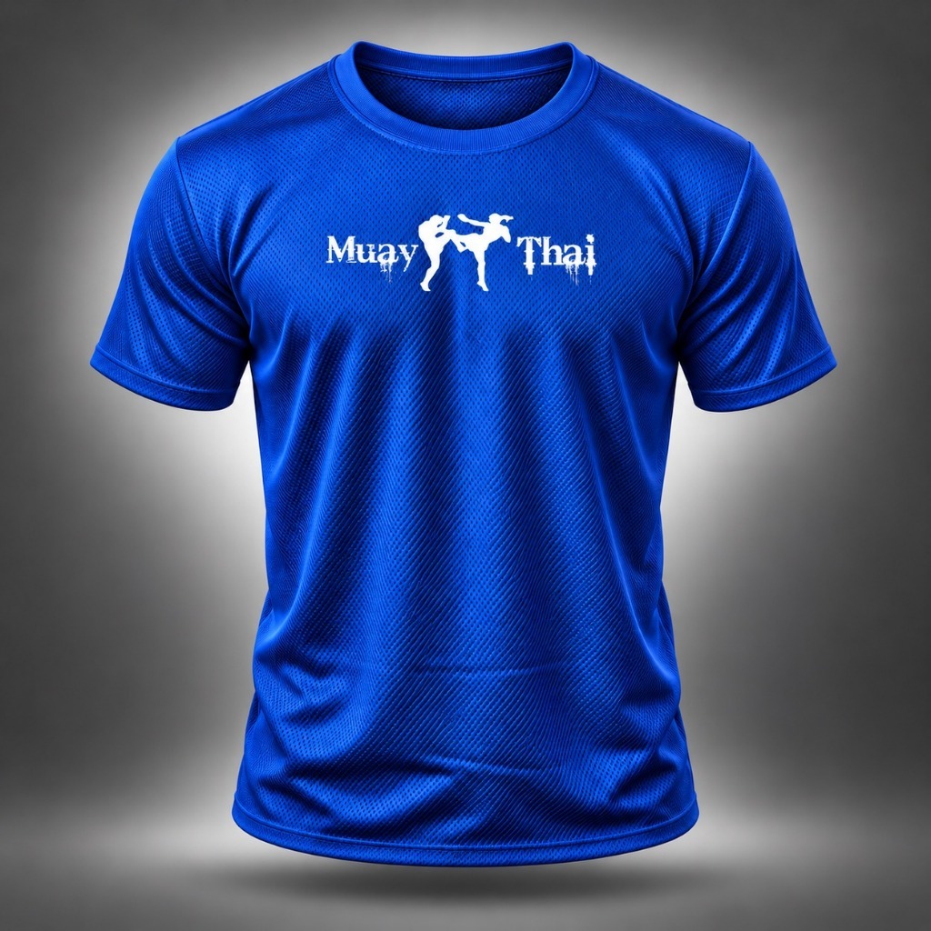 Camisa Dry Fit Masculina - Modelo MUAY THAI , Academia, Corrida,CrossFit,Ideal Para Treinos Intensos — imagem 2 de 2