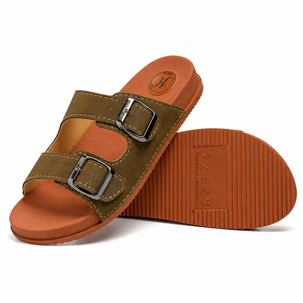 Sandália Papete Birken Masculino Feminino Moderna Confortável Resistente Estilosa 34 Ao 45 Acessível