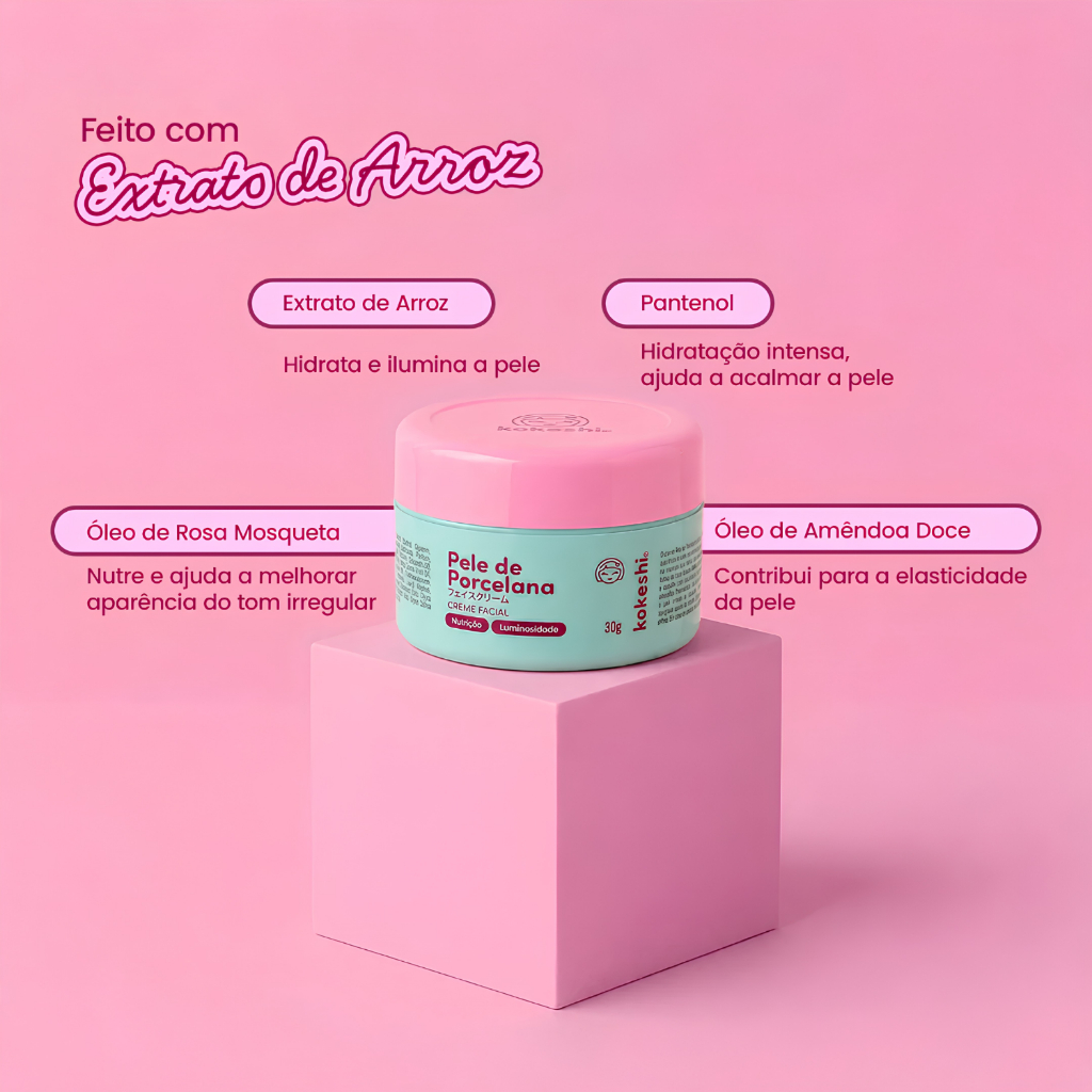 Kit Pele de Porcelana e Pele de porcelana Sensiveis — imagem 2 de 2