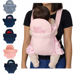 Canguru para Bebê Ergonômico Infantil 2 posições Sling Bolsa BB Passeio