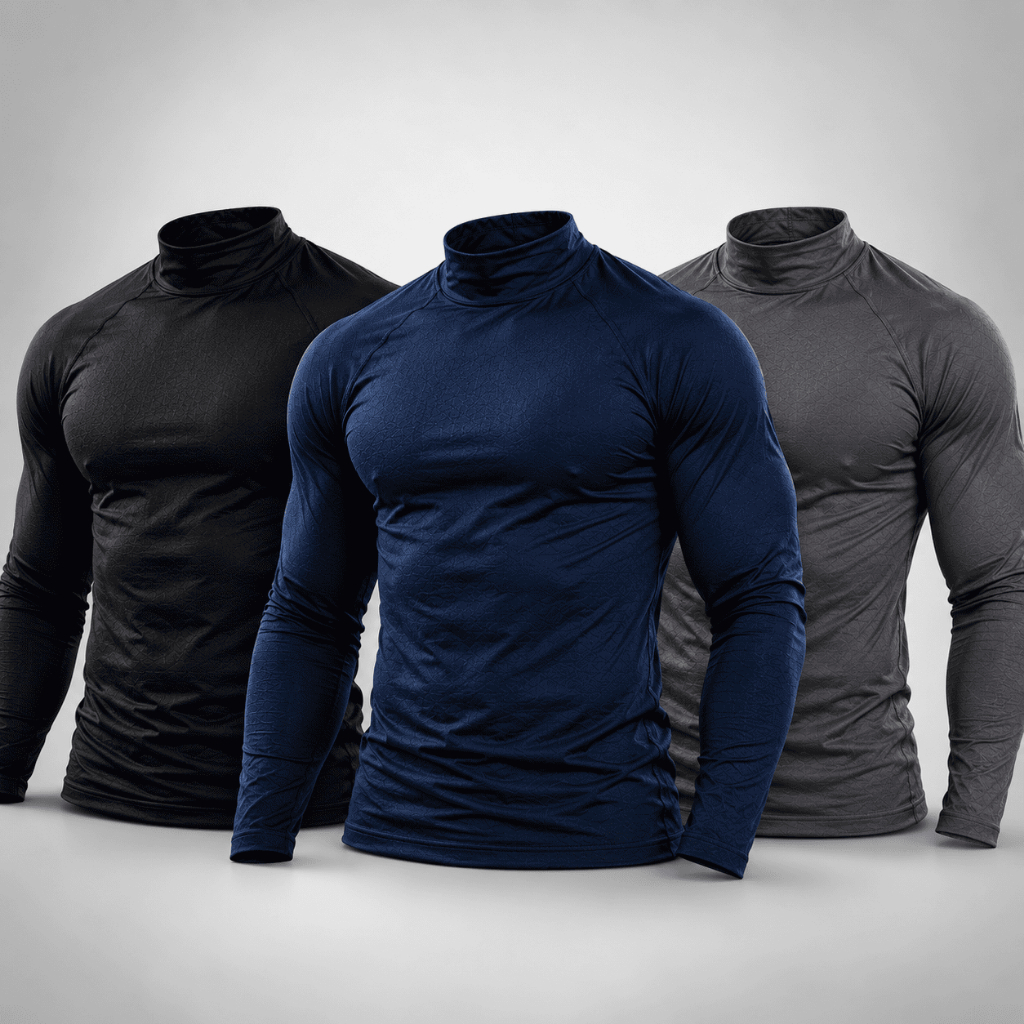 Camisa Térmica Blusa Segunda Pele Proteção Uv 50+ Manga Longa Confortável Frio Verão Unissex