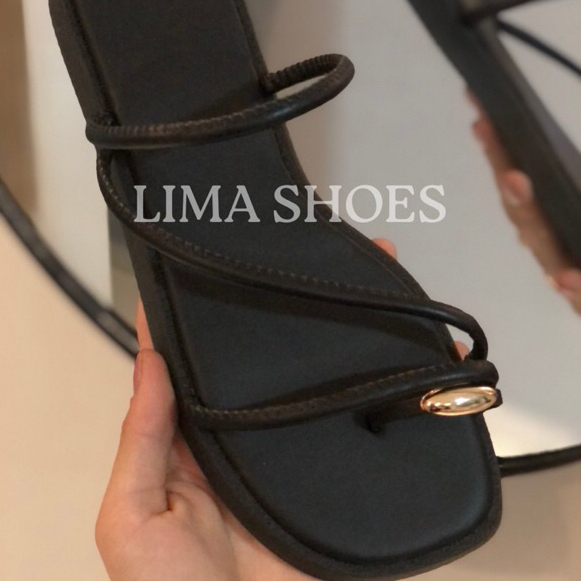 Papete Feminina Birken Flat Confortável Leve Tendência 2026 com enfeite no dedo