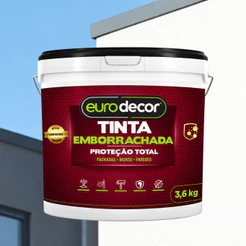 Tinta Emborrachada Proteção Total Tinta Emborrachada Acabamento Fosco Tinta Emborrachada Paredes Galão 3,6kg