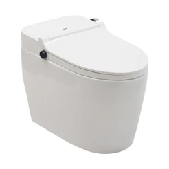 Vaso Sanitário Monobloco Caixa Acoplada Privada Bidê Celestita Pingoo - Branco