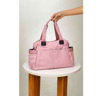 Bolsa Transversal Feminina Grande em Nylon -  Leve e Espaçosa - Impermeável, Antifurto, 100% Vegana - Ideal para Tra em Oferta na Shopee