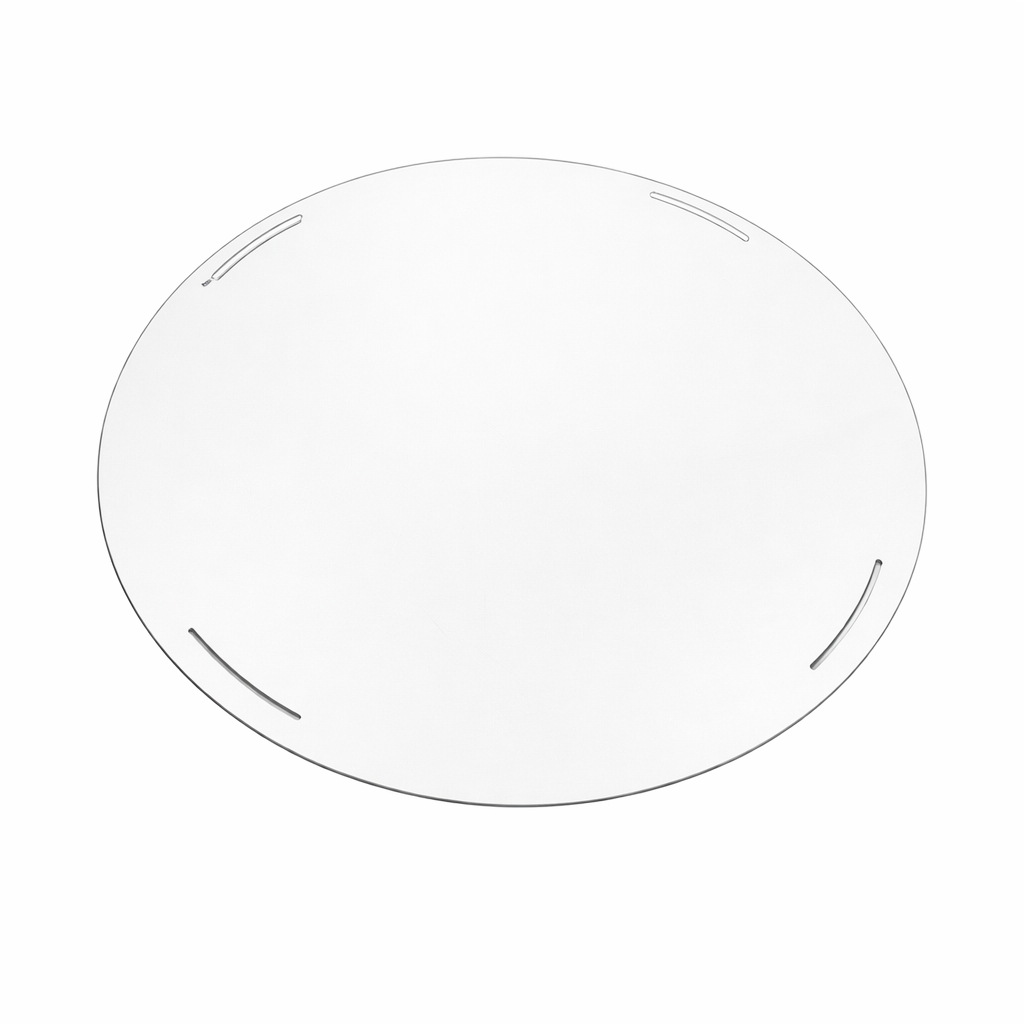 Tampa de Acrílico para Cilindro 36cm Transparente Ideal para Decoração e Festas em Oferta na Shopee