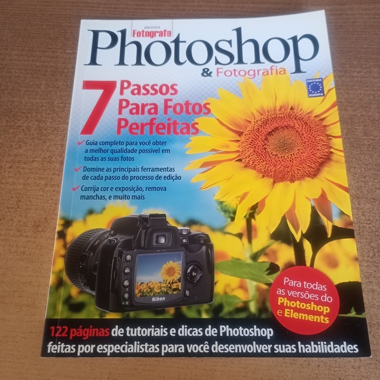 Revista Photoshop & Fotografia 3: 7 Passos para Fotos Perfeitas (Editora Europa)