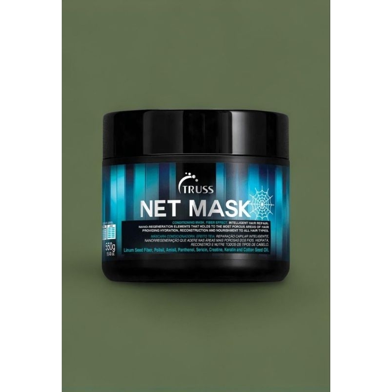 Máscara Capilar Net Mask Truss 550g – Tratamento Inteligente com Efeito Teia