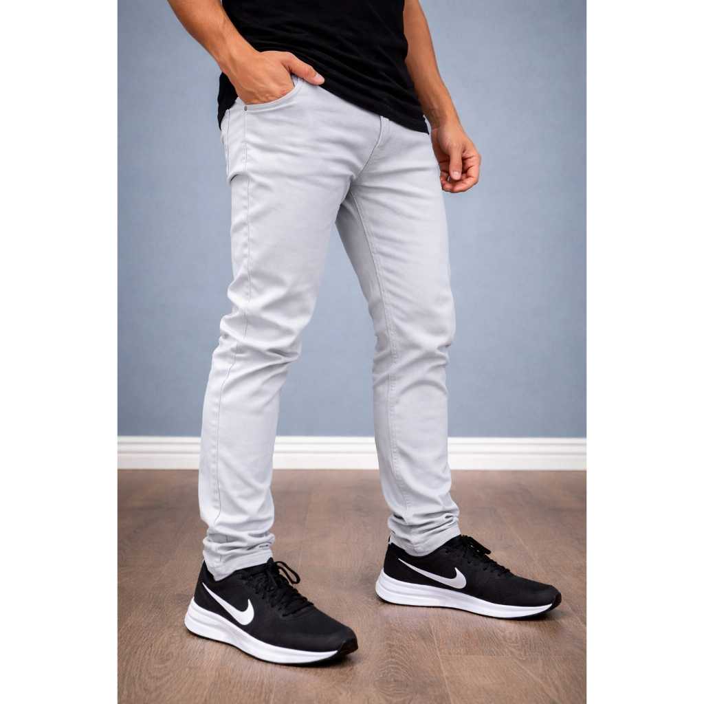 Calça Sarja 38 ao 56 Masculina Com Elastano e Algodão de Alta Qualidade Plus Size 38 ao 50 52 54 56 em Oferta na Shopee