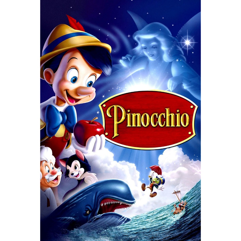 DVD Pinóquio 70th Anniversary - 1940 - (Dual-Audio) - 1080p HD Por 25.99