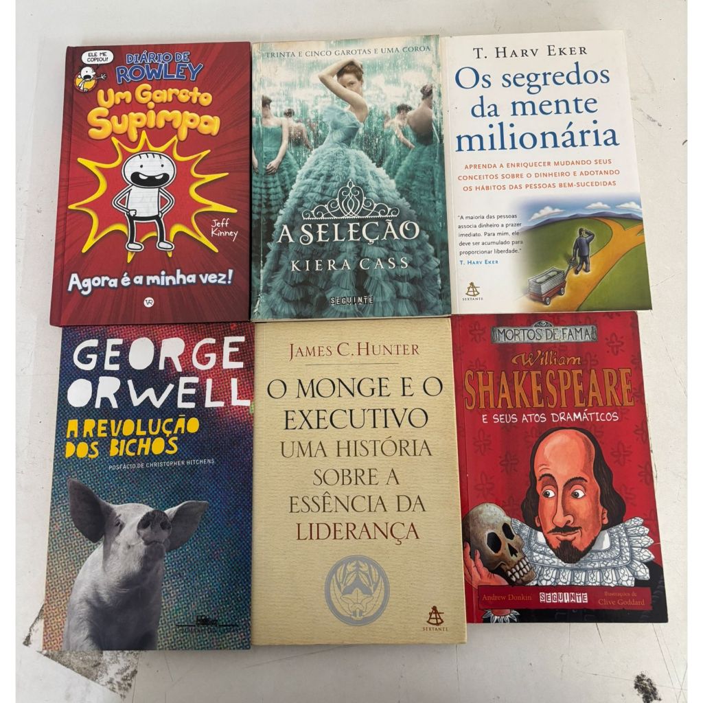 Diversos Livros de Variados Gêneros
