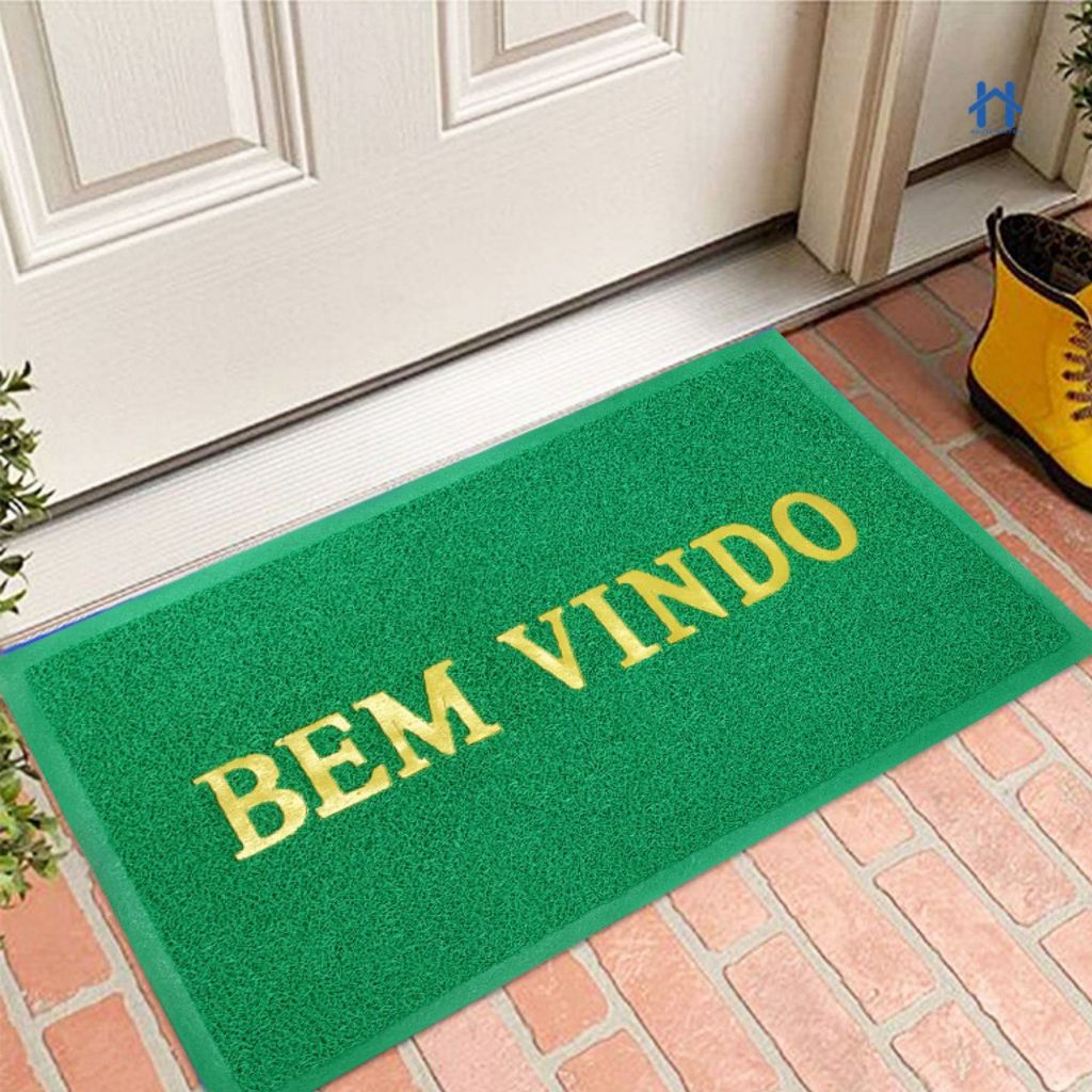 Tapete Capacho Bem - Vindo Emborrachado para Porta