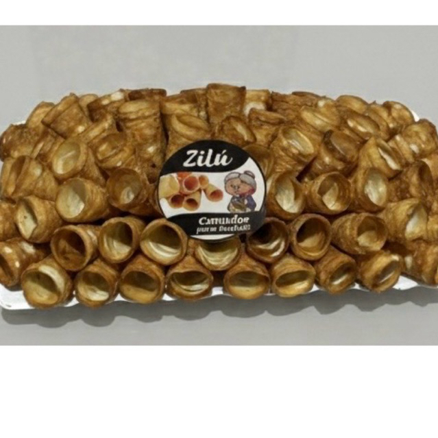 Canudinhos fritos - prontos para rechear 140 unid. em Oferta na Shopee