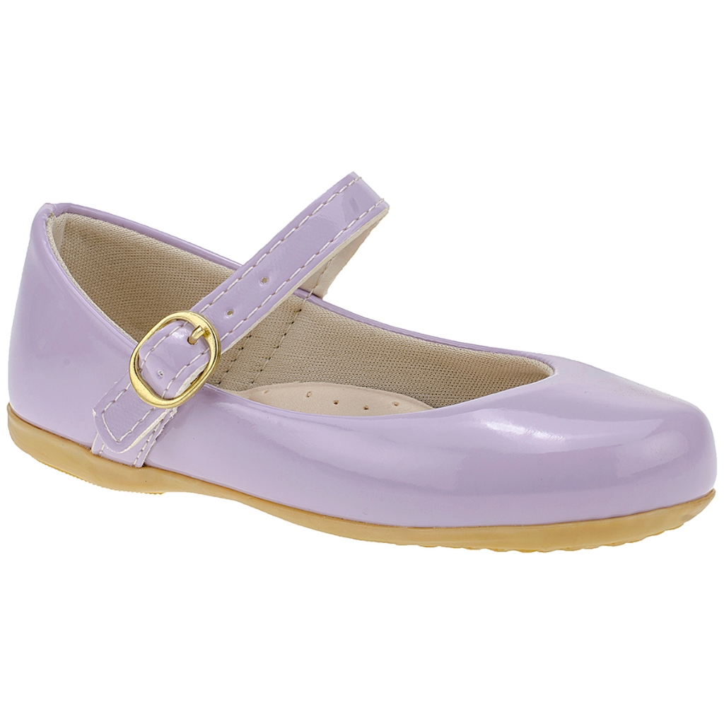 Sapatilha Infantil Básica Verniz Confortável Menina Promoção Delicada Brilho Antiderrapante Moda 20 AO 34 em Oferta na Shopee