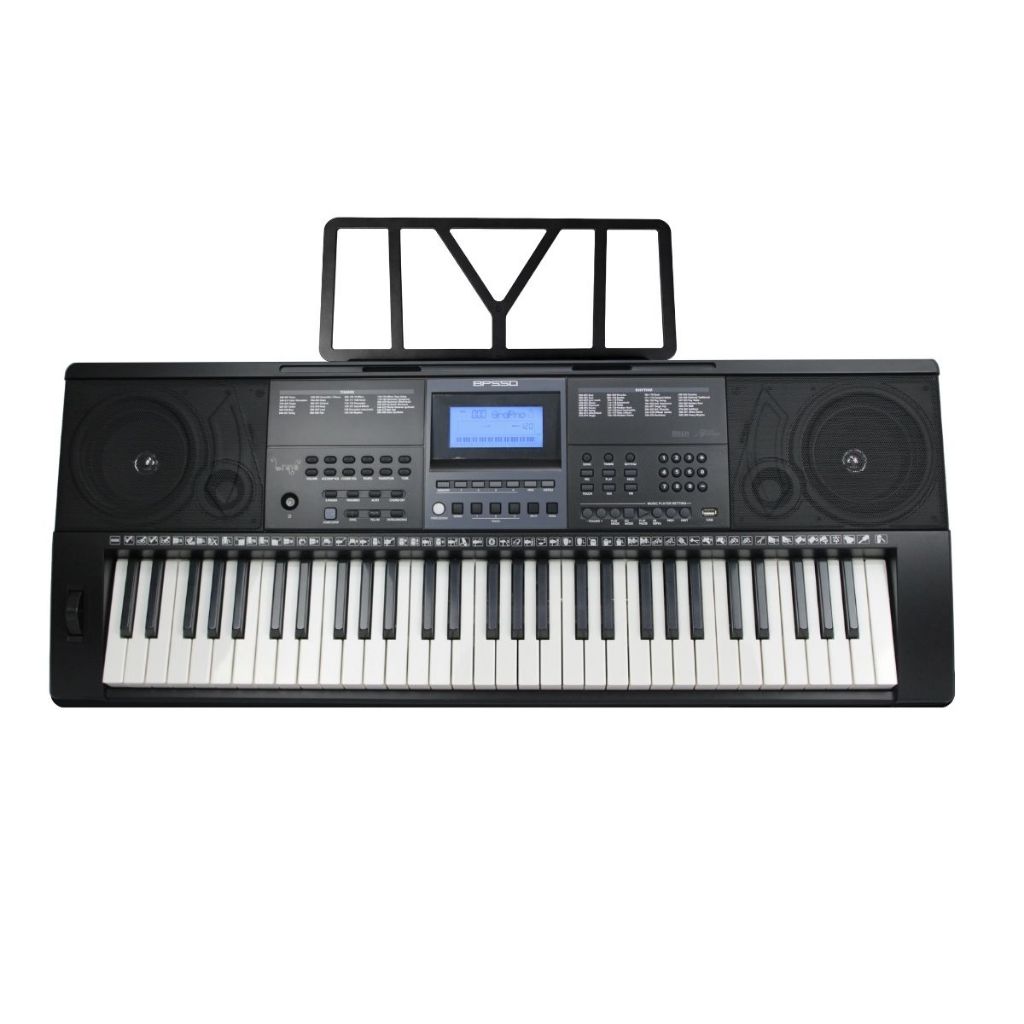 Teclado Musical Bravo Bp550 61 Teclas Sensitivas Usb Midi em Oferta na Shopee