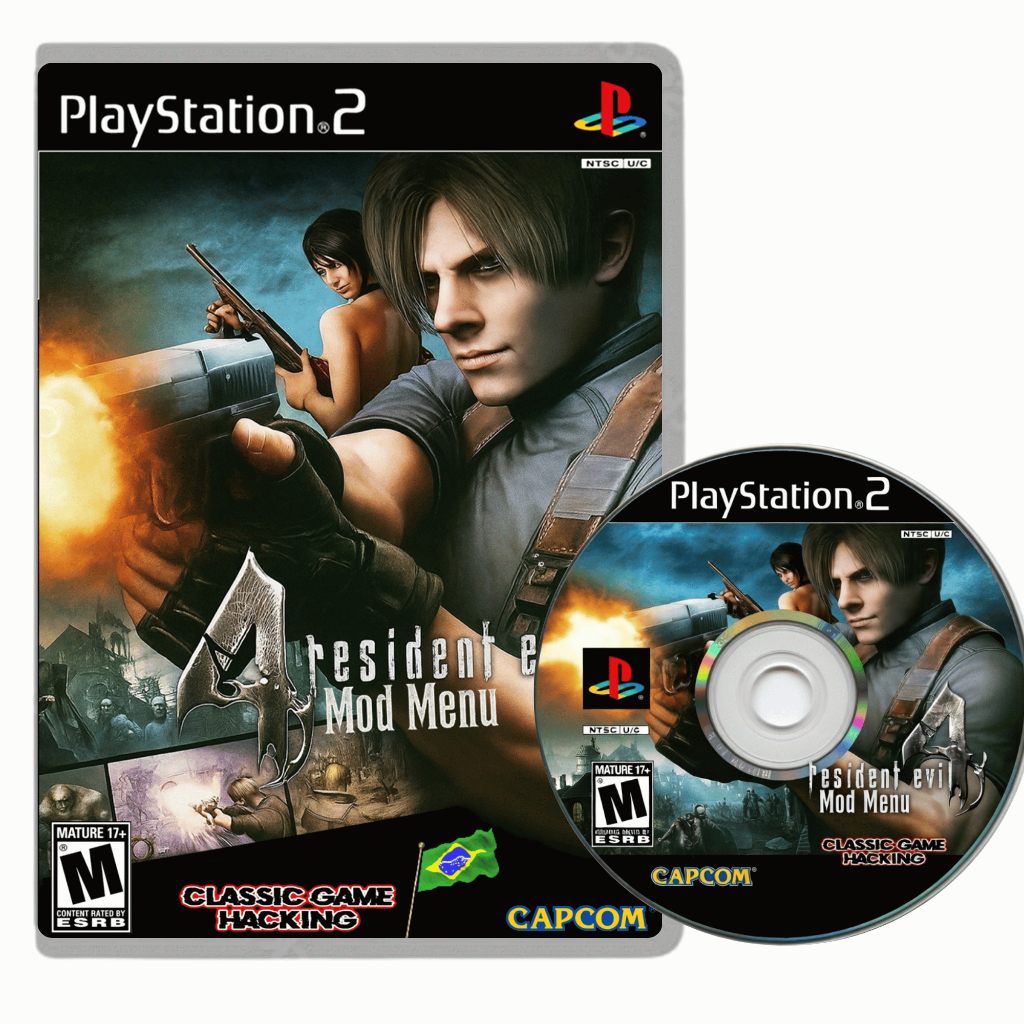 Resident Evil 4 Hack Edition - Playstation 2 (Mídia Física) ps2