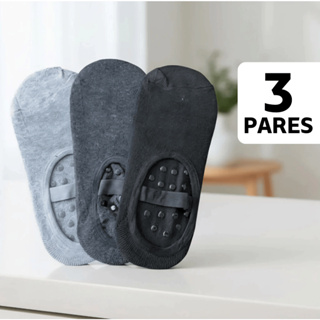 Meia Pilates Antiderrapante Sapatilha Feminina p/ Yoga Academia Hidroginástica Confortável Algodão Poliéster Elastano em Oferta na Shopee