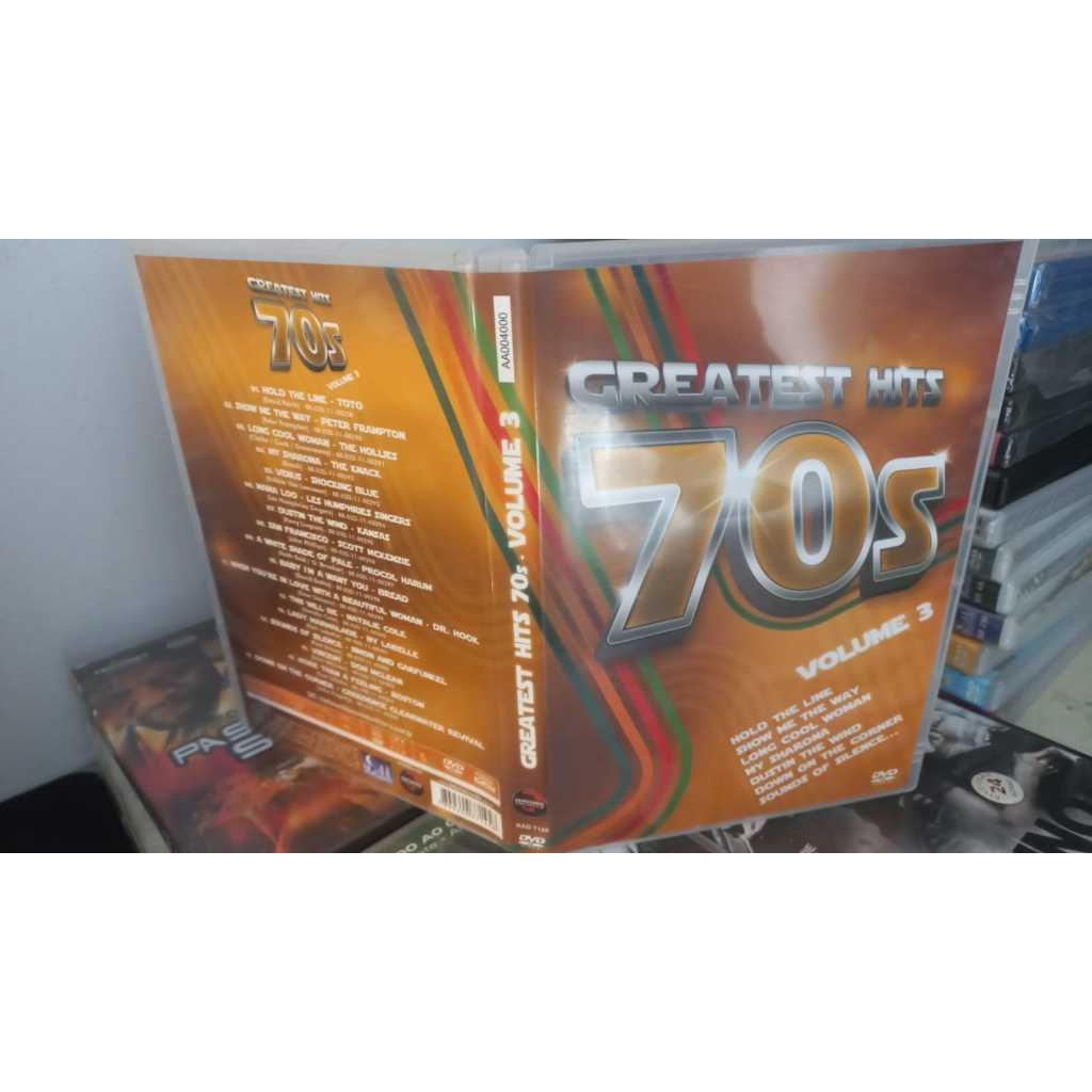 DVD Greatest Hits 70s Vol. 3 Pop/Rock Patti Labelle paul simon Tom scholz Knack david paich peter frampton fogerty