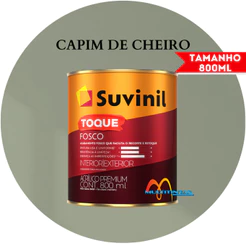 Tinta Acrílica 800ml Cor Capim de Cheiro Toque Fosco Suvinil