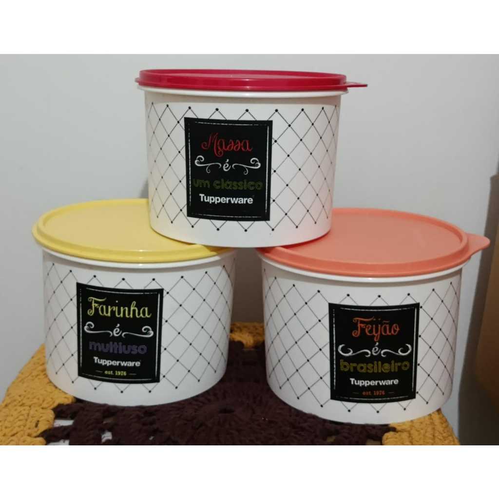 Tupper Caixas Bistrô 2,4L Tupperware variadas