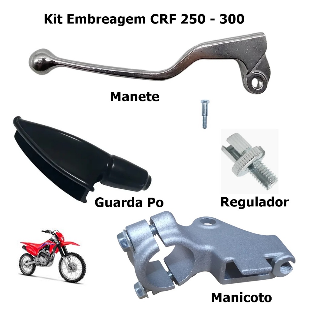 Manete Manicoto Embreagem CRF250 CRF 300 CRF 250f 300f 2020 2021 2022 2023 204 2025 2026 27