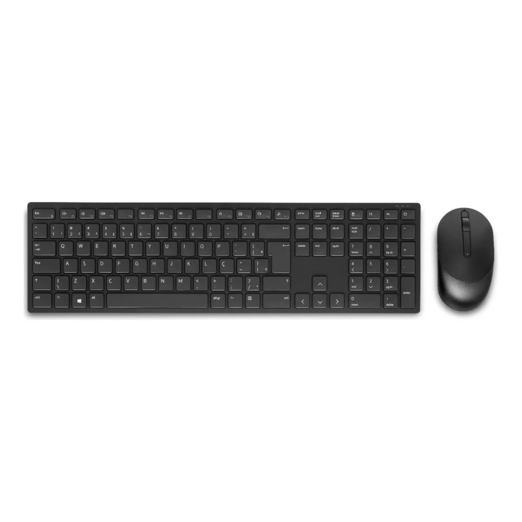 Kit Teclado e Mouse sem fio Dell Pro ABNT2 — KM5221W