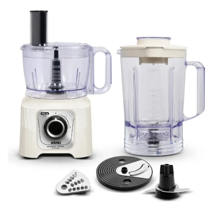 Peças Reposição Multiprocessador Arno Multichef Mp62 16 Funções 700w 3 Em 1 Marfim