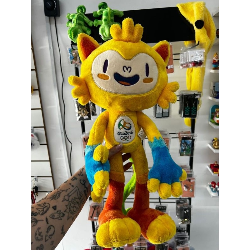 Pelucia Mascote Vinicius Olimpíadas Pan-americano 50 cm