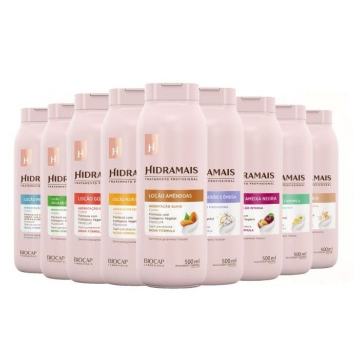 Hidratante corporal Hidramais 500ml ou 200ml