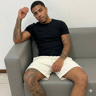 Camiseta Americana Masculina Justa Slim Básica Canelada Ribana em Oferta na Shopee