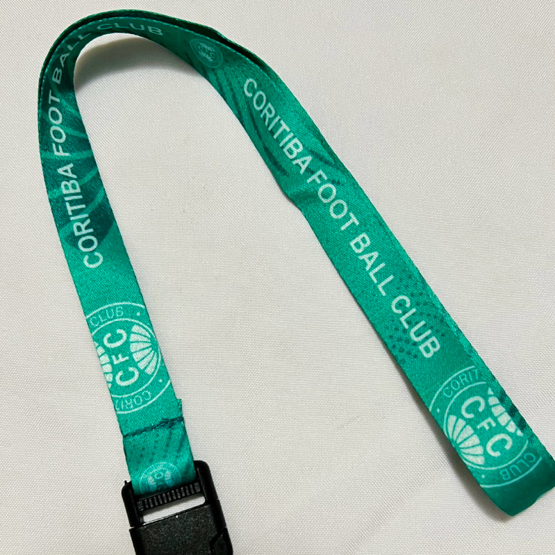 Cordão Tirante Coritiba Foot Ball Club Chaveiro Engate Rápido