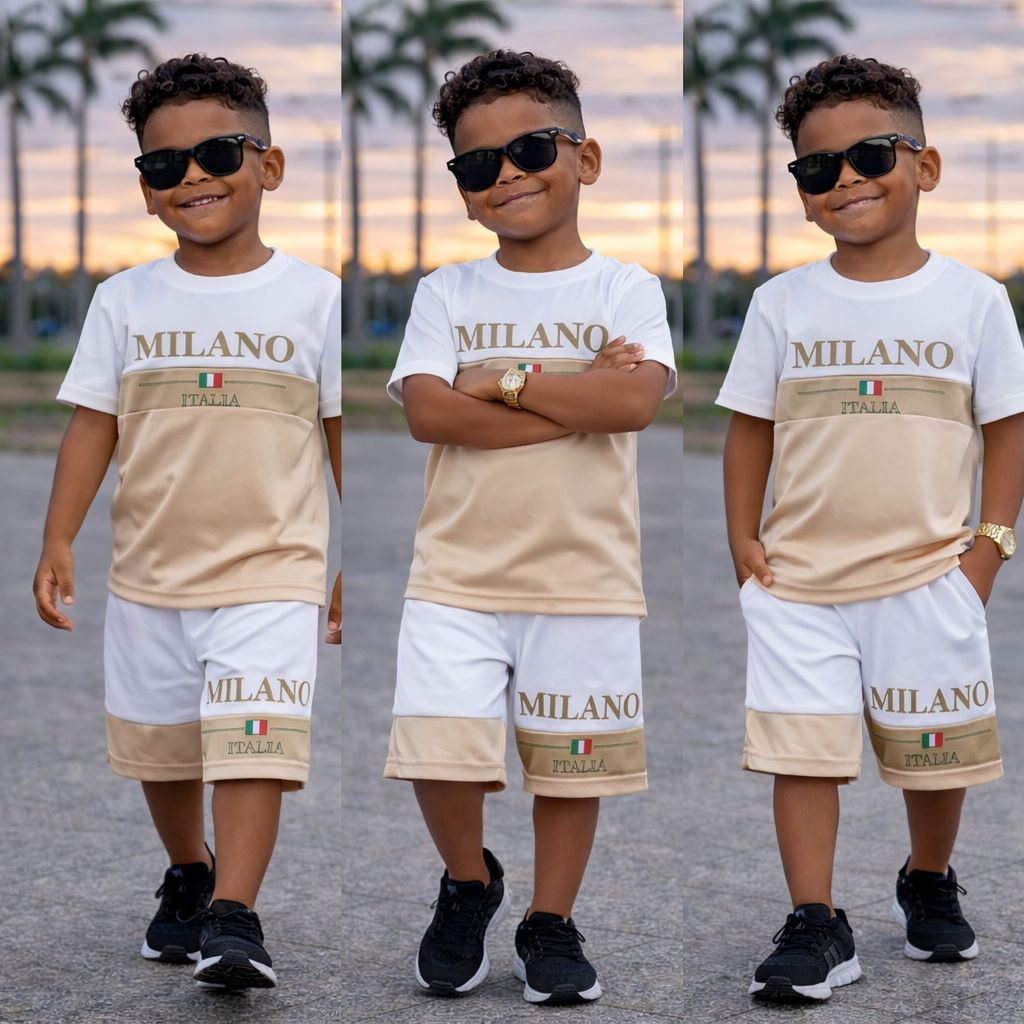 Conjuntos Infantil Menino Blogueirinho Estiloso  Camisa De Malha Bermuda De Moletinho Meia Estação