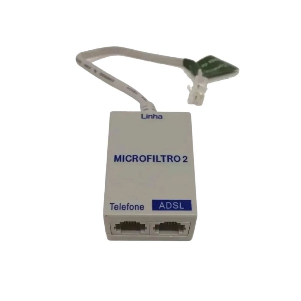 Kits Filtros Adsl Telefone Modem Duplo Anatel Revenda Atacado