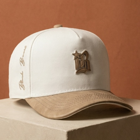Boné Trucker Streetwear Masculino Bordado Black Brasil Premium Aba Curva Em Couro Fechado Original