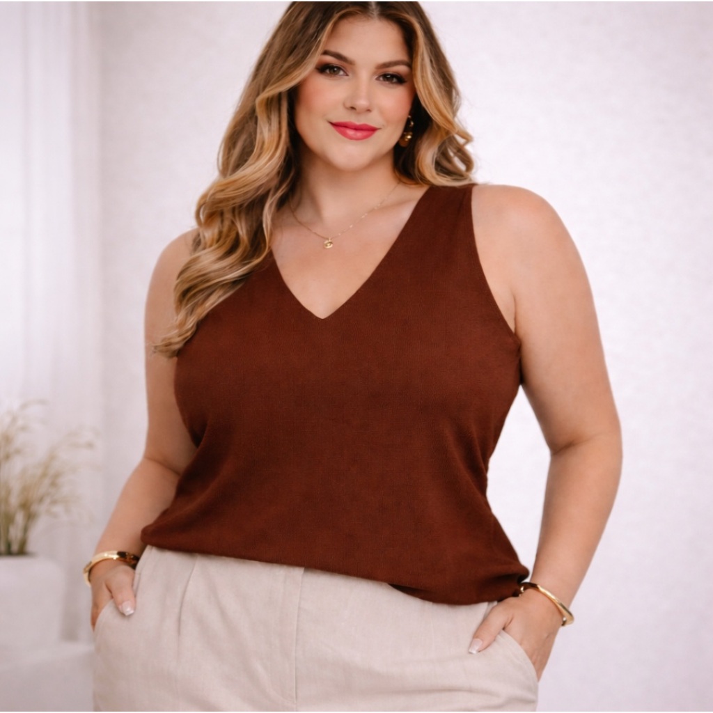 Blusa Regata Duna REGATA PLUS SIZE G1 G2 G3 em Oferta na Shopee