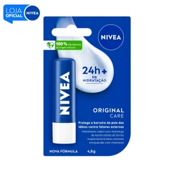 NIVEA Hidratante Labial Original Care 4,8g