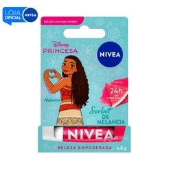 NIVEA Hidratante Labial Sorbet de Melancia Ed. Limitada Moana Disney® Princesa 4,8g