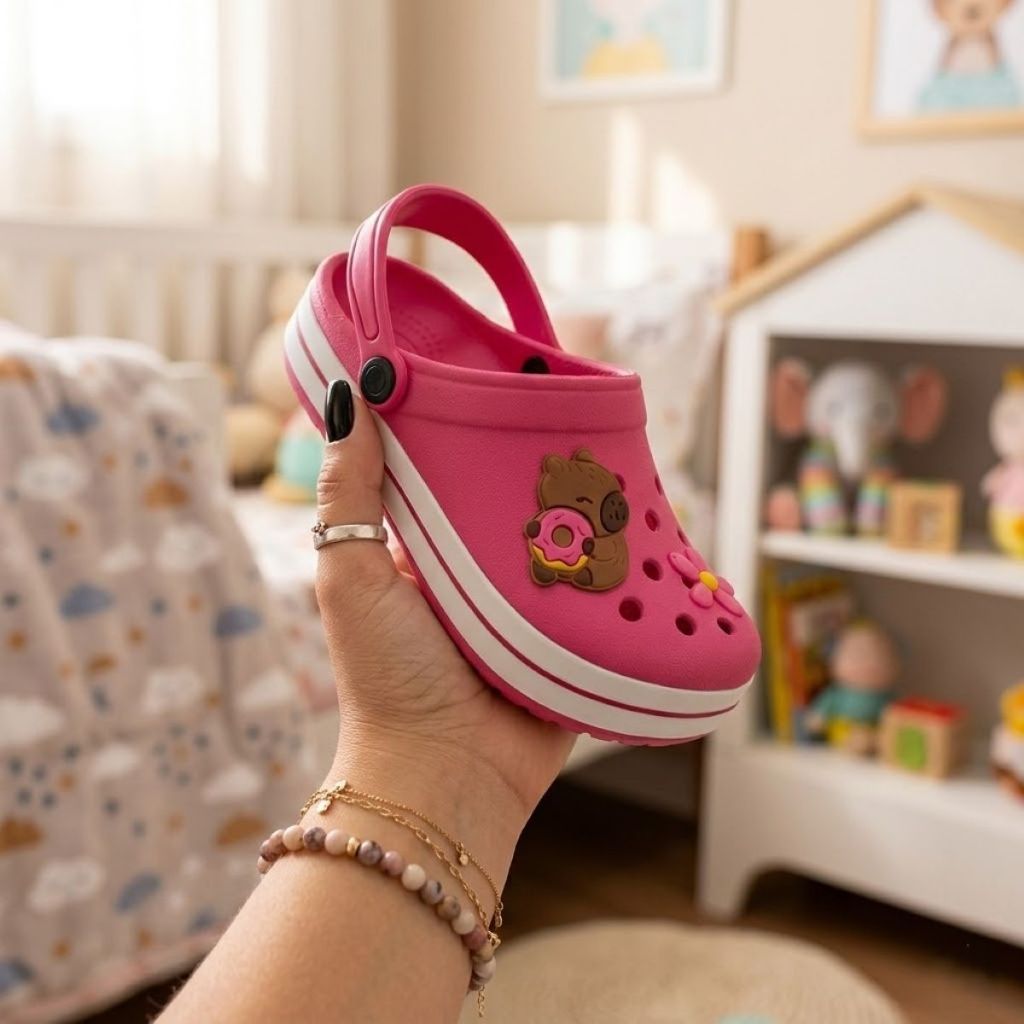 Babuche Infantil Feminina Confortável Vários Modelos Menina Criança Lançamento Original em Oferta na Shopee