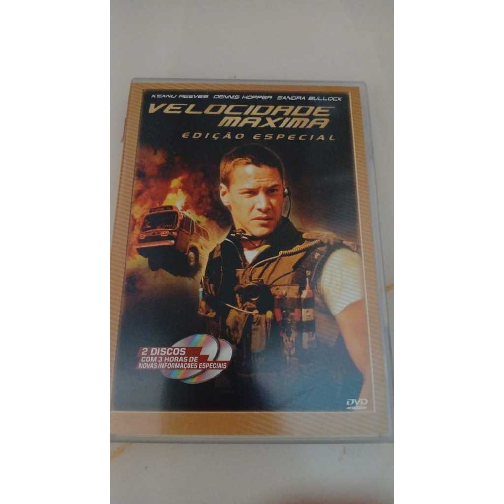 DVD - VELOCIDADE MÁXIMA - 2 DISCOS - ORIGINAL CONSERVADO