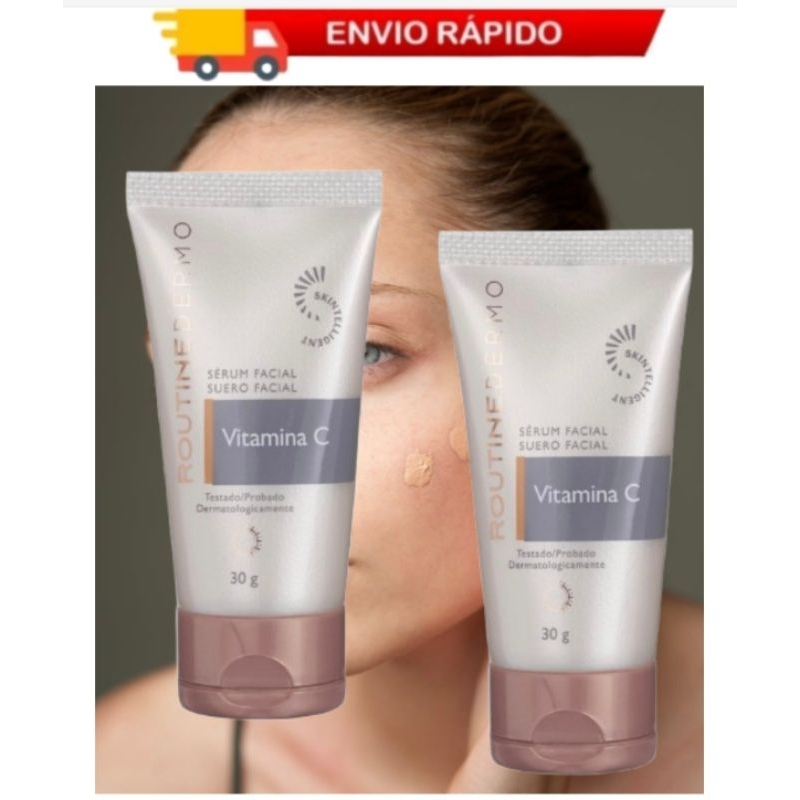 Kit 2 Sérum Antioxidante Vitamina C Facial Routine Dermo  Hinode 30g