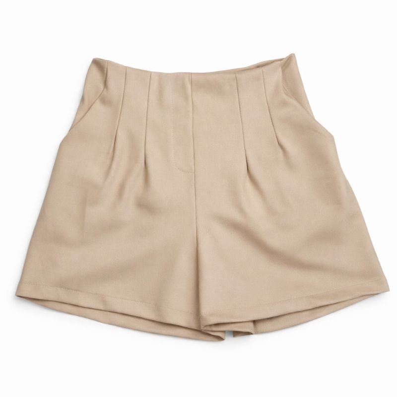 Short Femenino Alfaiataria Cintura Alta Com Bolso em Oferta na Shopee