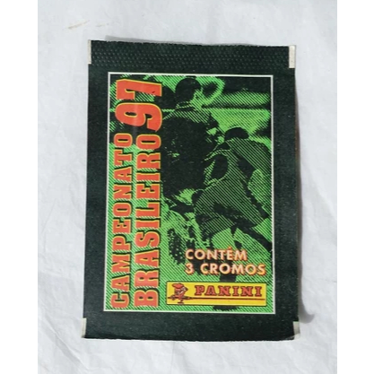 Envelope de Figurinhas Campeonato Brasileiro 97 - Lacrado - 1 unidade